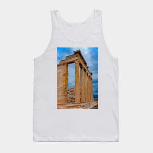 Orange on Blue, Erechtheion, Athens Tank Top